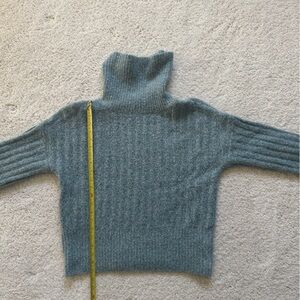 Seafoam Green Turtleneck Sweater!